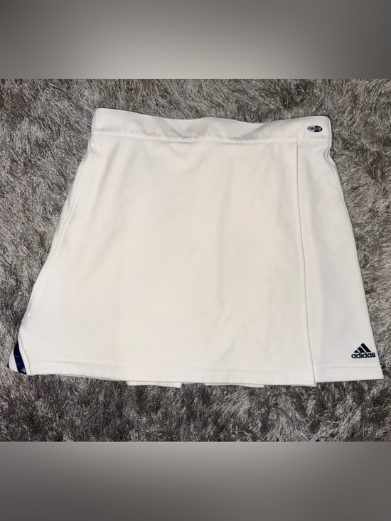 adidas Dresses & Skirts - adidas White Skirt with Navy Accent Size: L